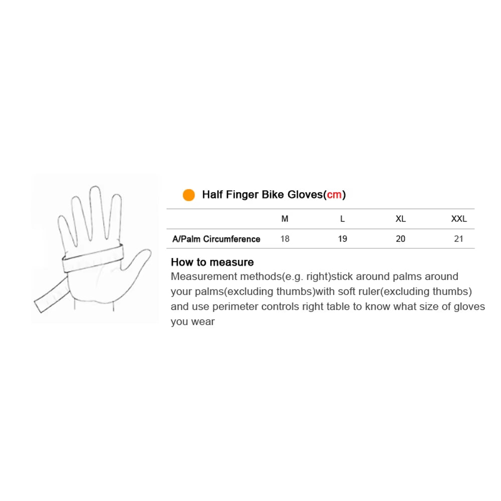Pro Team 2026 Men's Breathable Cycling Gloves - Half Finger Anti-Slip MTB Bicycle Gloves for Road Cycling in UAE and Italy