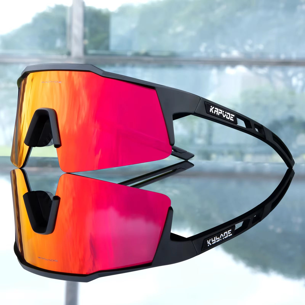 UV400 Men's Cycling Sunglasses - High-Performance MTB Eyewear for Outdoor Sports