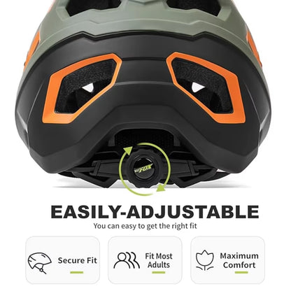 Professional MTB Cycling Helmet - Integrally Molded for Enhanced Safety and Performance