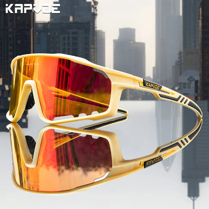 Polarized UV400 Cycling Sunglasses for Men and Women - Outdoor Sports Eyewear and Goggles