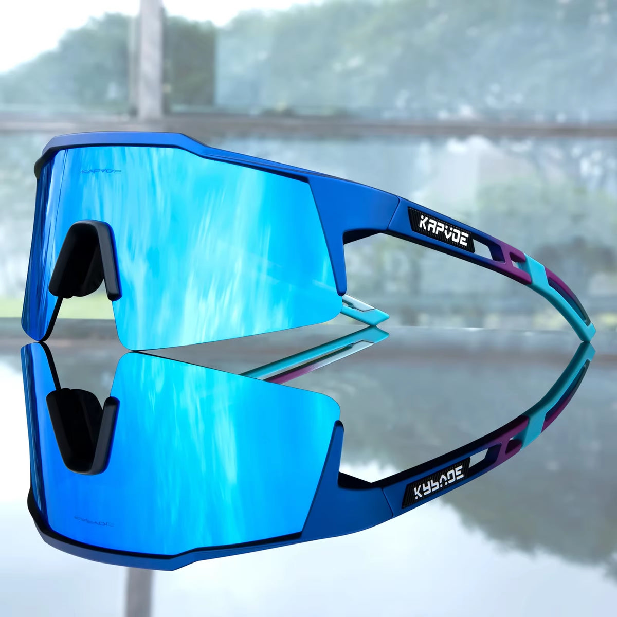 UV400 Men's Cycling Sunglasses - High-Performance MTB Eyewear for Outdoor Sports