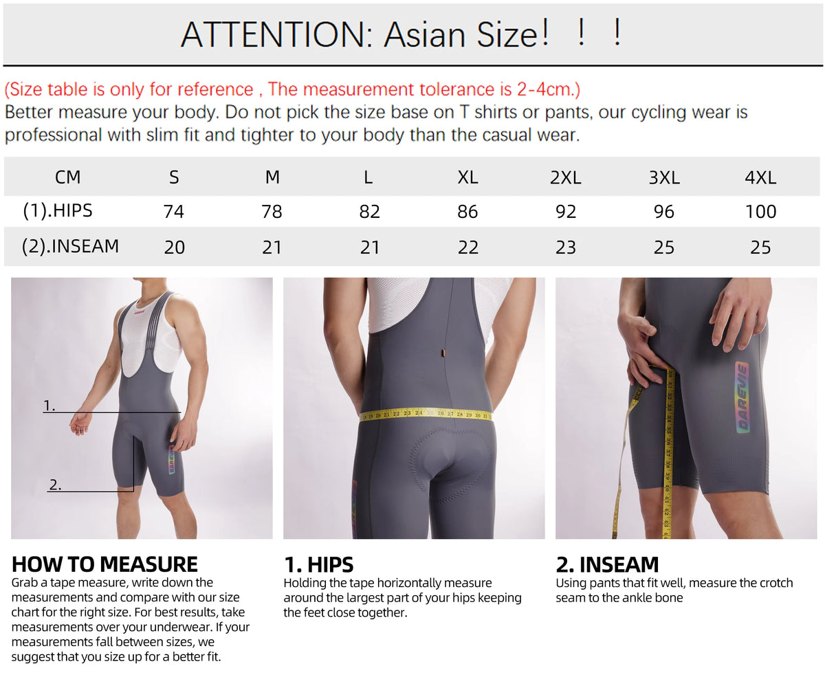 Men's Seamless Cycling Bib Shorts 2.0 - PRO Level Performance for Men and Women
