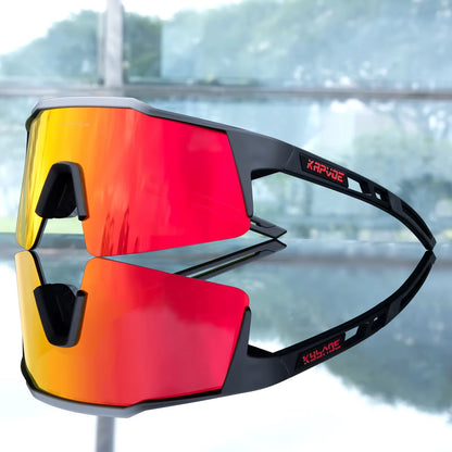 UV400 Men's Cycling Sunglasses - High-Performance MTB Eyewear for Outdoor Sports