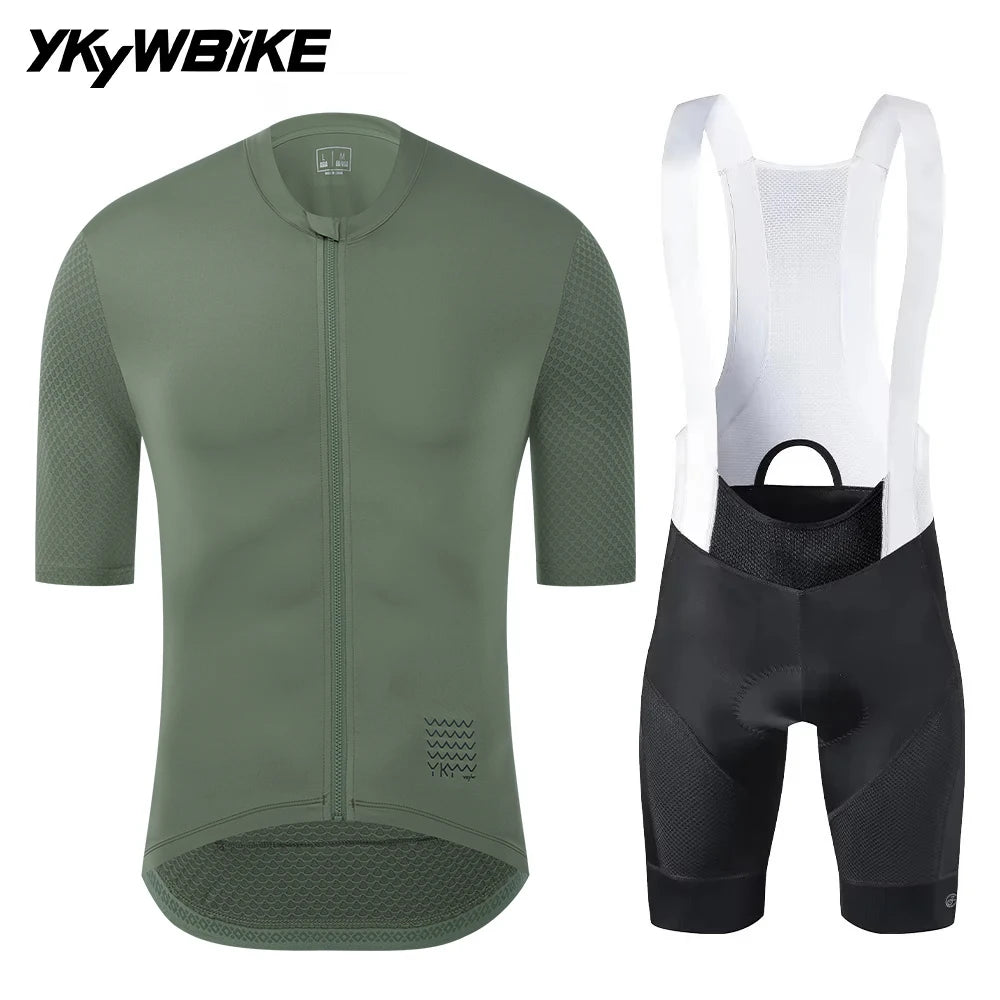 Men's Summer Cycling Jersey Set - Road Bike Apparel and Riding Kit