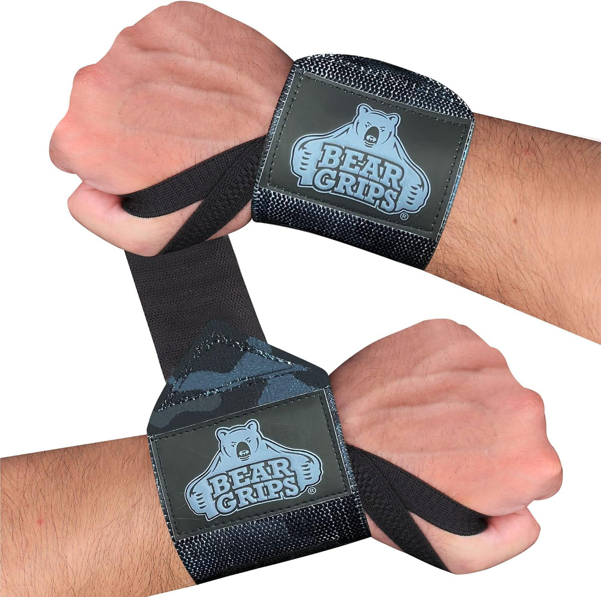 Professional Weightlifting Wrist Wraps | Extra Strength Gym Straps | Available in 12” & 18” | Two Wraps per Pack | Suitable for Men & Women