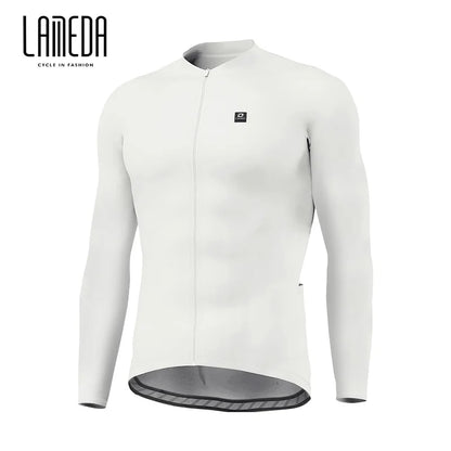 Lameda Men's Long Sleeve Cycling Jersey - Quick Dry and Breathable Spring/Summer Cycling Apparel