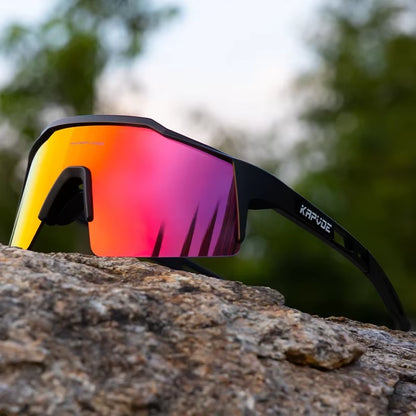 UV400 Men's Cycling Sunglasses - High-Performance MTB Eyewear for Outdoor Sports