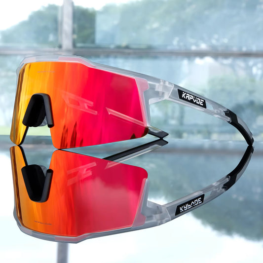 UV400 Men's Cycling Sunglasses - High-Performance MTB Eyewear for Outdoor Sports