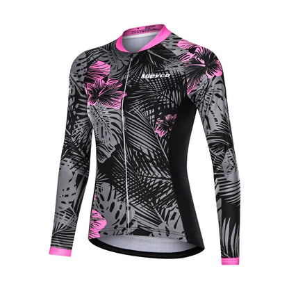 Women's Anti-UV Spring Cycling Set - Polyester Bicycle Apparel and Jersey for Cycling