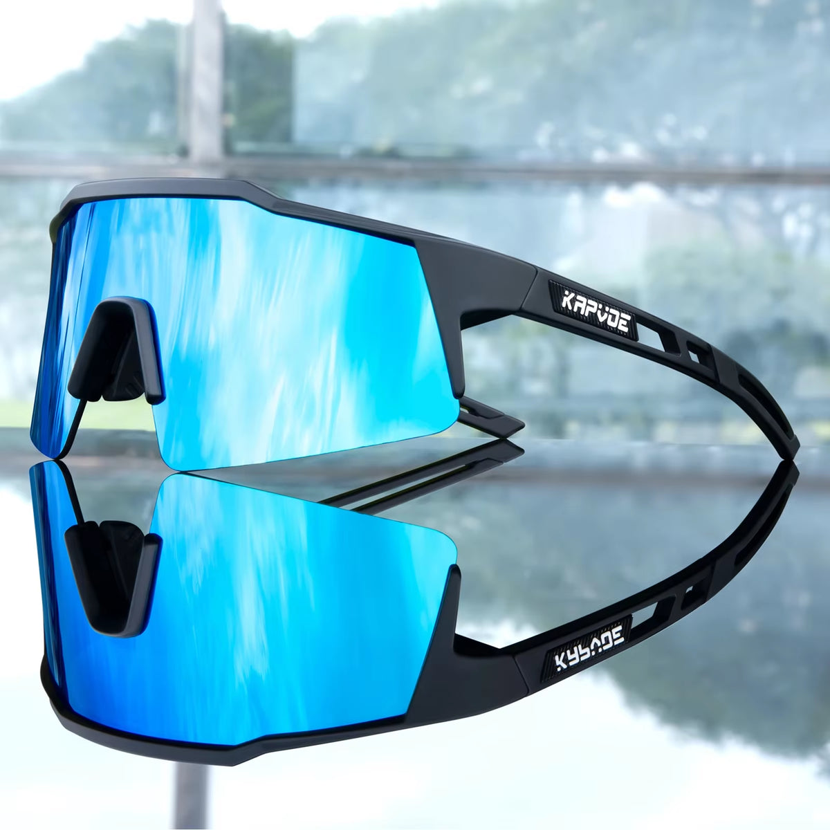 UV400 Men's Cycling Sunglasses - High-Performance MTB Eyewear for Outdoor Sports