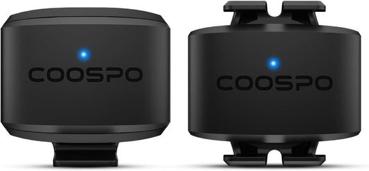 BK9 Speed and Cadence Sensor for Indoor and Outdoor Cycling - Bluetooth 5.0 and ANT+ Wireless RPM Sensor
