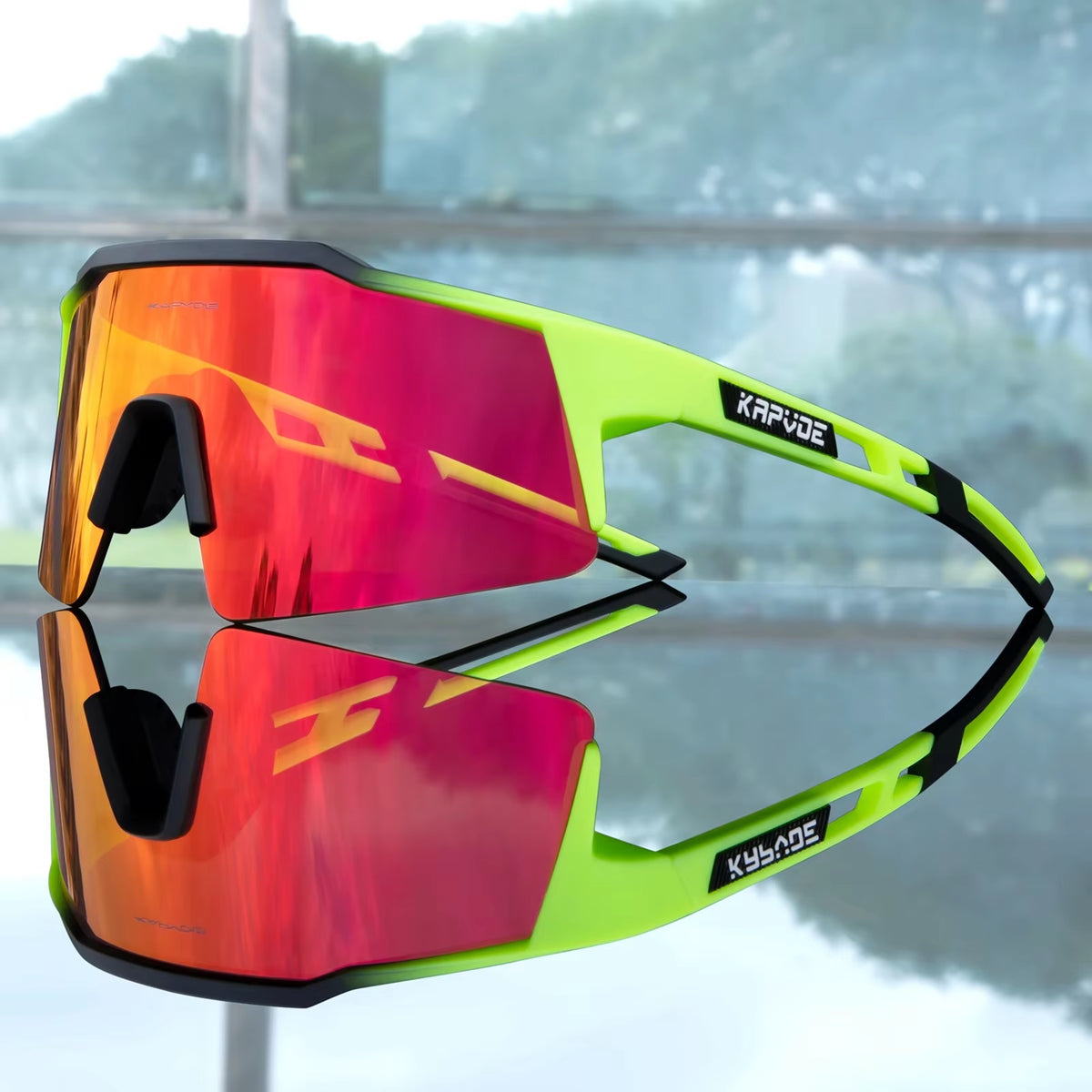 UV400 Men's Cycling Sunglasses - High-Performance MTB Eyewear for Outdoor Sports