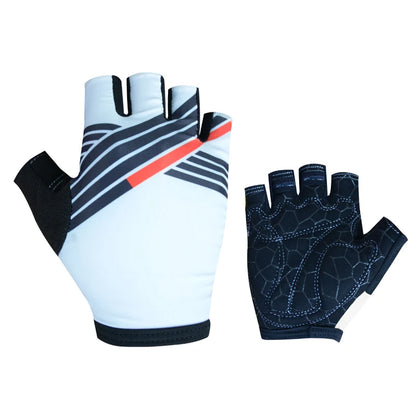 Pro Team 2026 Men's Breathable Cycling Gloves - Half Finger Anti-Slip MTB Bicycle Gloves for Road Cycling in UAE and Italy