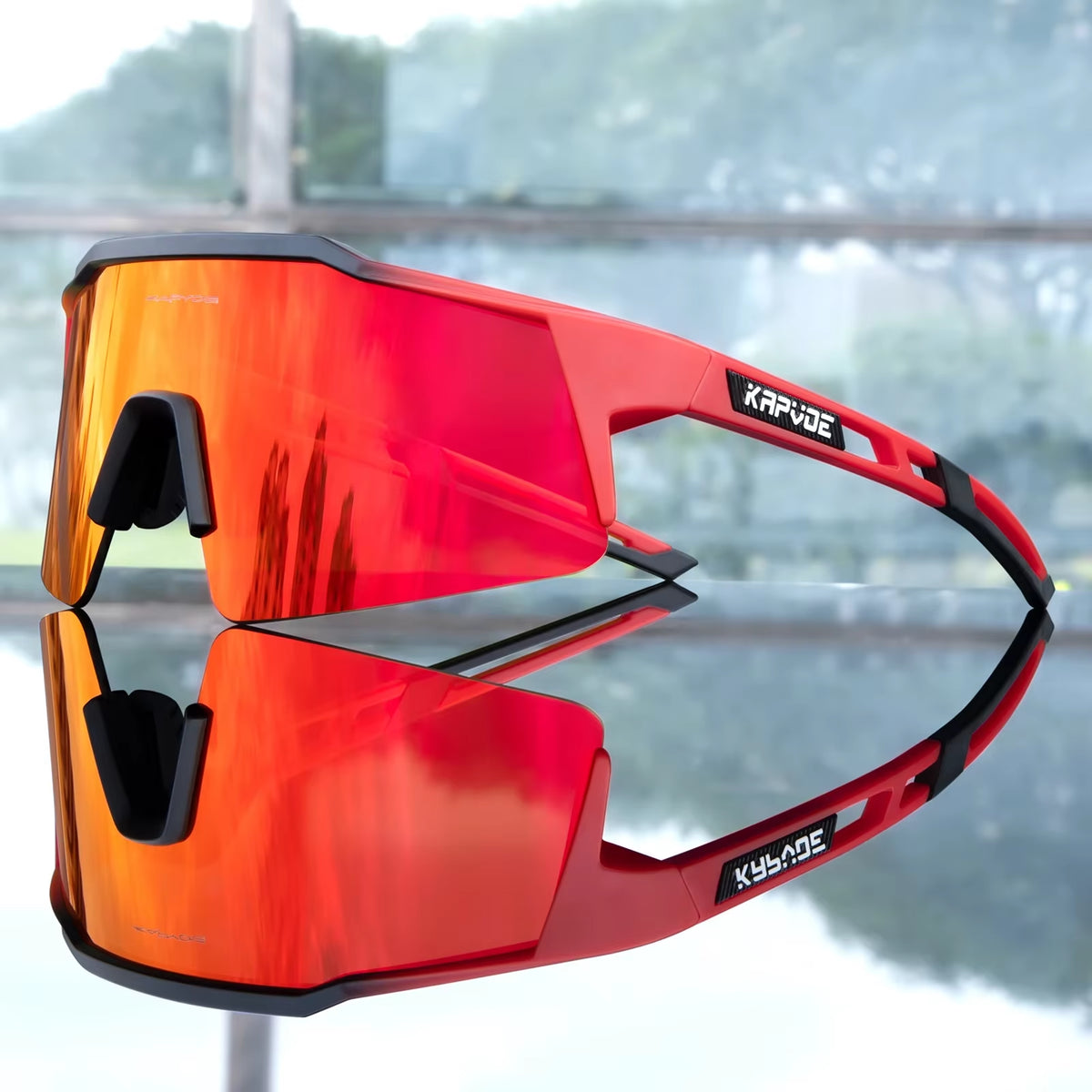 UV400 Men's Cycling Sunglasses - High-Performance MTB Eyewear for Outdoor Sports