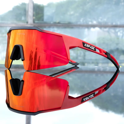UV400 Men's Cycling Sunglasses - High-Performance MTB Eyewear for Outdoor Sports