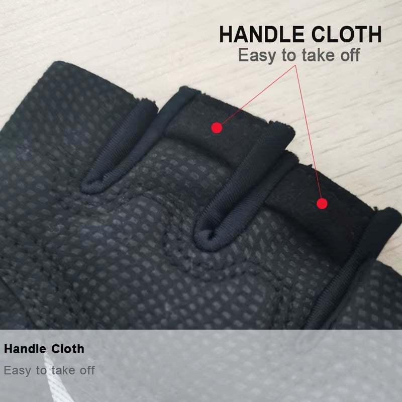Pro Team 2026 Men's Breathable Cycling Gloves - Half Finger Anti-Slip MTB Bicycle Gloves for Road Cycling in UAE and Italy