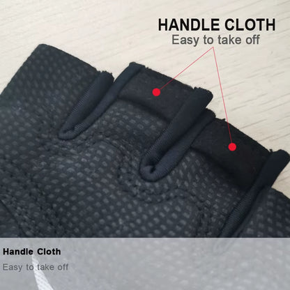 Pro Team 2026 Men's Breathable Cycling Gloves - Half Finger Anti-Slip MTB Bicycle Gloves for Road Cycling in UAE and Italy